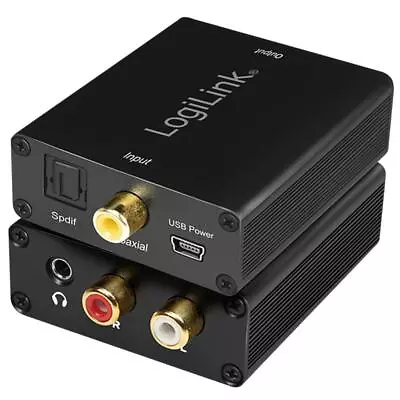 Kaufen LogiLink Audio-Konverter Digital Zu Analog 3.5mm/SPDIF/COAX CA0101 (405279204480 • 24.14€