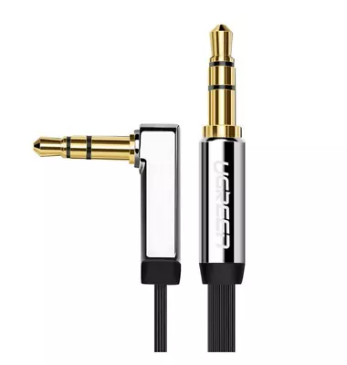 Kaufen AUX Kabel Kopfhörerkabel Audio Klinkenkabel 3,5 Mm Klinke Winkel 90° Auto Mp3 2m • 7.95€