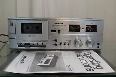 Kaufen National Panasonic Rs-619 Stereo Kassetten Cassette Record Deck Japan Gewartet • 155€