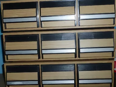 Kaufen 3 X MC Kassetten Schubladen Aufbewahrungsboxen Für 99 Kassetten • 60€