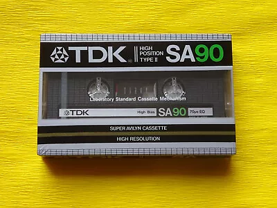 Kaufen 1x TDK SA 90 Cassette Tape 1983 + OVP + SEALED + MADE IN JAPAN + • 19.90€