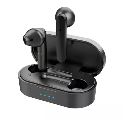 Kaufen Bluetooth 5,1 In-Ear Kopfhörer Tauch Schwarz Kabellos Headset Wireless Ohrhörer • 19.99€