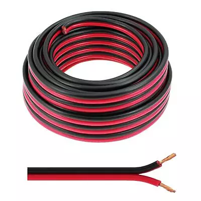 Kaufen 10m Lautsprecherkabel 2x 4mm² Rot Schwarz Audiokabel Boxenkabel • 8€