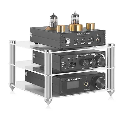 Kaufen Audio-Rack-Ständer Für HiFi Verstärker Amplifier/DAC Acrylic Mount Stand Bracket • 83.29€