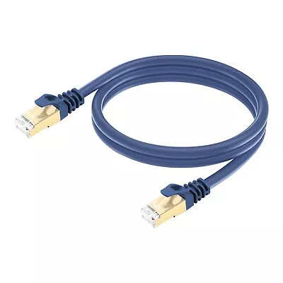 Kaufen Schnelles Und Stabiles Cat8 Ethernet-Kabel 40 Gbit/s R&45 Netzwerkkabel Für PC Router • 6.48€