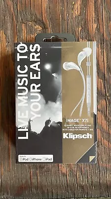 Kaufen Klipsch IMAGE X7i In-Ear Kopfhörer Weiß Ovp - Referenzkopfhörer Ceramic • 65€
