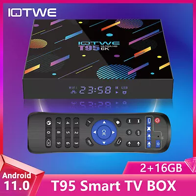 Kaufen Smart TV BOX 6K HDMI Android 11.1 OS 4+128GB 5G WIFI Media Stream Player BT 5.0 • 31.99€