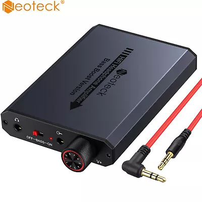 Kaufen Neoteck HiFi Kopfhörerverstärker Audio Verstärker Vorverstärker 3,5mm Tragbarer • 31.99€