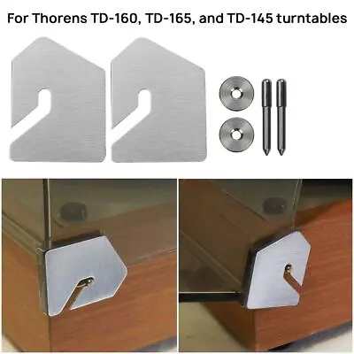 Kaufen Plattenspieler Scharnier Hinges Für Thorens TD-160 165 145 Haube Dust Cover AG • 6.84€