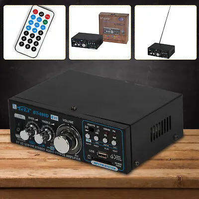 Kaufen Audio BT - 698D Mini 30W Bluetooth Power Amplifier Stereo 2 Channel Hi-Fi Amp • 21.34€