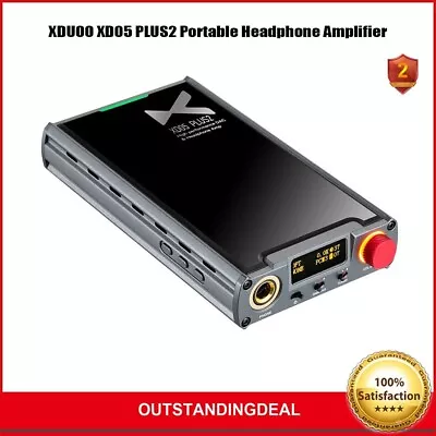 Kaufen XDUOO XD05 PLUS2 Portable Headphone Amplifier HiFi DAC Bluetooth5.1 OLED Screen • 240.67€