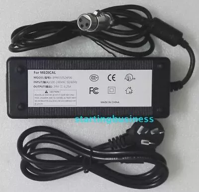 Kaufen AC Adapter 3-Pole NDS Monitor Bridge Power For Medical BPM150S24F06 Charger • 104.24€