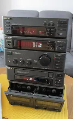 Kaufen Mini-Hifi System Von Sony Ohne Boxen Von 1990 • 80€