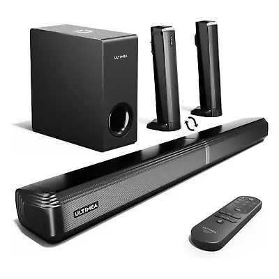 Kaufen Soundbar Für TV Wireless Subwoofer 4.1 200W Ultimea Apollo S50 BT ARC HDMI USB • 104.99€