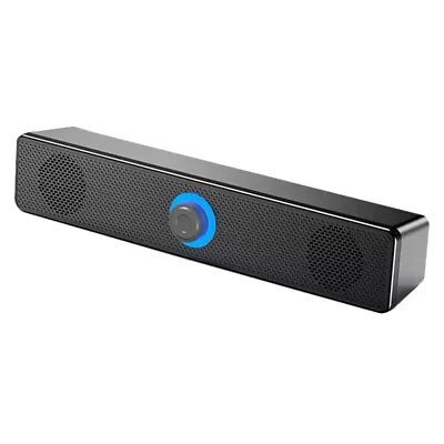 Kaufen Heim  HIFI Tragbare Kabelgebundene Lautsprecher Stereo Bass Soundbar US3383 • 15.46€