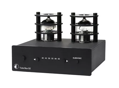 Kaufen Pro-Ject Tube Box S2 MM/MC Röhren Phono-Vorverstärker Schwarz (UVP: 399,-. €) • 349€