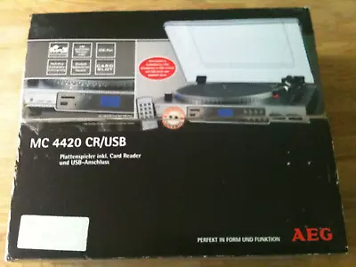 Kaufen AEG MC 4420 CR/USB - Record Player Incl. Card Reader And USB Connection / NEU • 239.90€