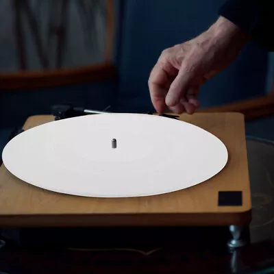 Kaufen Weiß Rekordmatte Slipmat Für Schallplatten Plattenteller • 18.75€