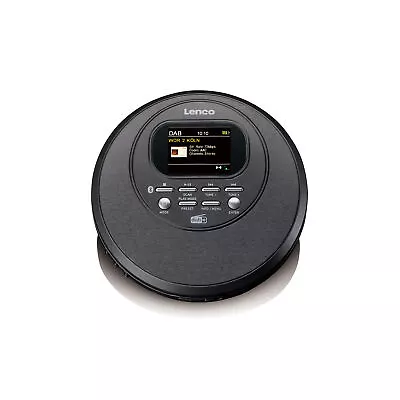 Kaufen Lenco CD-500BK - Tragbarer CD-Player Mit DAB+/FM-Radio Und Bluetooth® - Schwarz • 89.99€