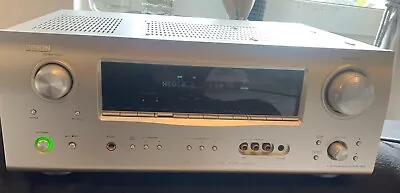 Kaufen DENON AVR-1509 , 5.1-Kanal Heimkino AV-Receiver HDMI-Eingängen ,Gelb Silber • 139€