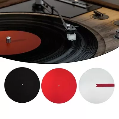 Kaufen Ersatzmatte Zubehör Für LP Vinyl Schallplatte Plattenspieler Plattform Schwarz • 20.56€
