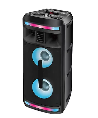 Kaufen Denver Party Speaker BPS-351 Schwarz Lautsprecher Box Musikanlage USB AUXIn 80W • 55.28€