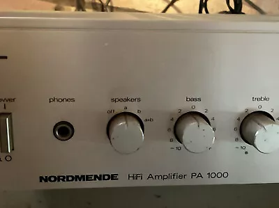 Kaufen Nordmende HiFI Amplifier PA 1000 • 49€