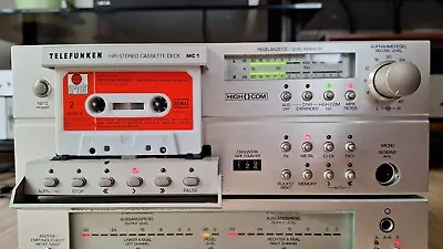Kaufen Telefunken MC1 - Lesen Bitte - HiFi-Stereo Tapedeck Midi Vintage MA1 • 89€