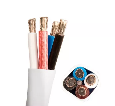 Kaufen Supra Cables Quadrax Highend Ouad Core Lautsprecherkabel OFC 6 Meter NEU • 124.50€