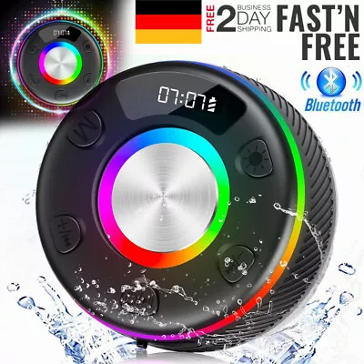 Kaufen Wireless Bluetooth 5.3 Lautsprecher Box Stereo Freisprechfunktion Mit Saugnapf • 20.99€