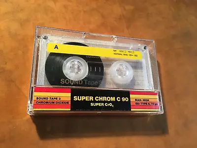 Kaufen SOUND Tape 3 90 Cassette,IEC II/High Position,sehr Guter Zustand,1989,rare • 6.50€
