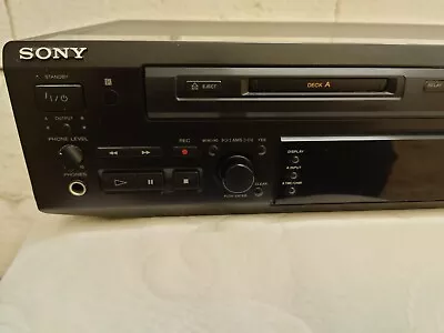 Kaufen Sony MDS-W1 Mini Disc Double Deck Player MD Recorder Made In Japan 90s Rarität • 799.97€
