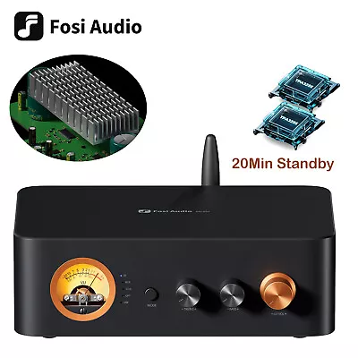 Kaufen Fosi Audio MC351 2.1 Kanal Vollverstärker VU Meter Mit DAC TPA3255 Chips BT5.0 • 190.99€