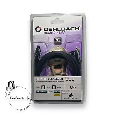 Kaufen Optisches Digitalkabel Oehlbach Opto Star Black 300 66105 3 M Schwarz • 29.99€