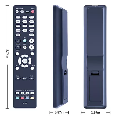 Kaufen Neue RC-1192 Für DENON Audio Video AV Receiver Fernbedienung AVR-S900W AVRX3100W • 8.33€