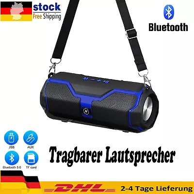 Kaufen Tragbarer Mini Bluetooth Lautsprecher HIFI Stereo Subwoofer TWS Musicbox USB DE • 16.19€