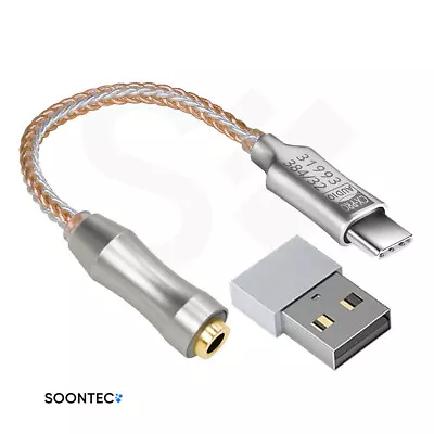 Kaufen Hi-Res DAC Kopfhörer Verstärker SOONTEC Soundkarte CX31993 DAC Chip Und USB-C • 19.90€
