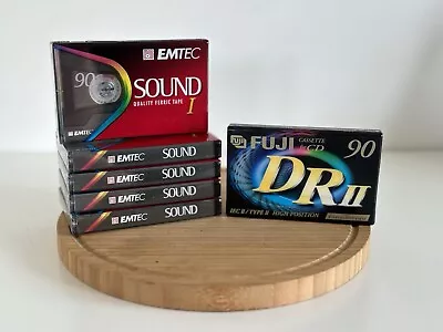 Kaufen OVP: 5x BASF EMTEC Sound Quality Kassette 90 Min + 1x Fuji DR II GRATIS ✅ • 23€