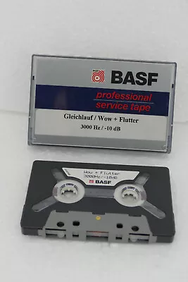 Kaufen BASF Professional SERVICE Cassette Tape Kassette ++ Wow Flutter Gleichlauf • 129€