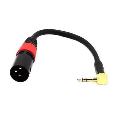 Kaufen 3-Pin XLR-Stecker Nach Rechts Winkel 3,5mm • 8.21€