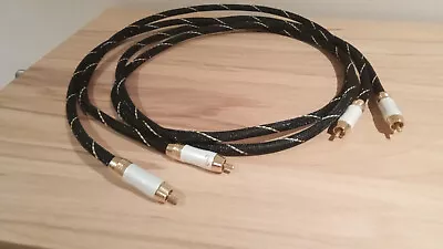 Kaufen Dynavox High-End Cinchkabel 1,5m, 1 Paar, Stereo HiFi Cinch Kabel, Vergoldet • 14.50€