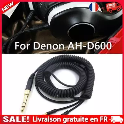 Kaufen # Wired Headset Spring Audio Cable For Denon AH-D7100/D9200 HiFi Cord Accessorie • 12.84€