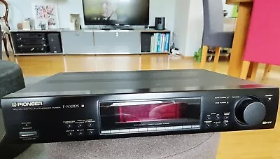 Kaufen Pioneer F-502 RDS FM/AM Tuner Funk Empfänger Mit 2 Antennen Eingänge Digital Syn • 38€