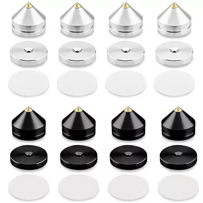 Kaufen 4pcs 23mm HIFI Lautsprecher Isolation Spike Kegel Standfuß + Base Pads Set • 11.99€