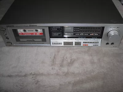 Kaufen   (funktioniert) ONKYO Cassette Tape-Deck TA-200 Cassettendeck Sammlerzustand   • 55€