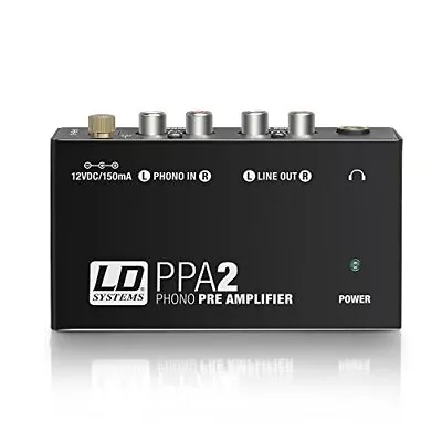 Kaufen LD Systems PPA 2 Phono-Vorverstärker Und Entzerrer LDPPA2, Schwarz • 49.99€