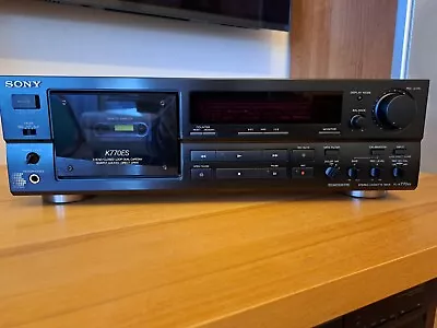 Kaufen Sony TC-K 770ES High-End 3-Head 3-Motor Stereo Cassette Deck • 320€