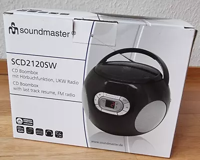 Kaufen Soundmaster Radioempfänger Mit CD SCD2120SW • 35€