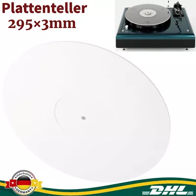 Kaufen Plattenteller Auflage Matte Record Mat Schallplatten-Pad Plattenspieler 3 Mm • 30.89€