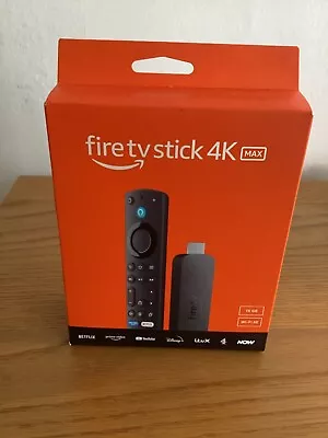 Kaufen Amazon Fire TV Stick 4K Max 2. Gen Ultra HD Wi-Fi 6E Alexa - BRANDNEU VERSIEGELT • 71.16€